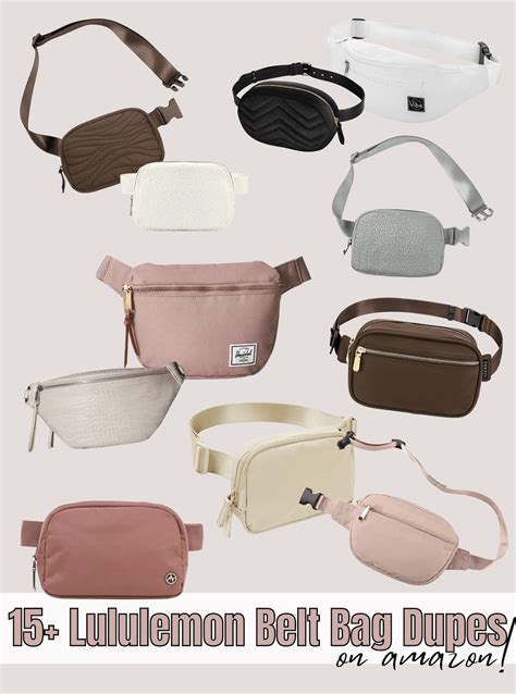 belt bag lululemon dupes|$19 lululemon bag dupe.